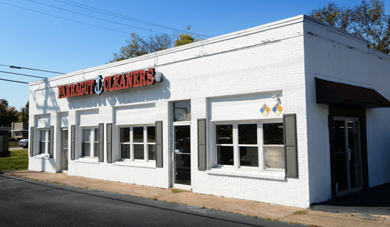 Map showing Farragut Cleaners locations near Knoxville TN